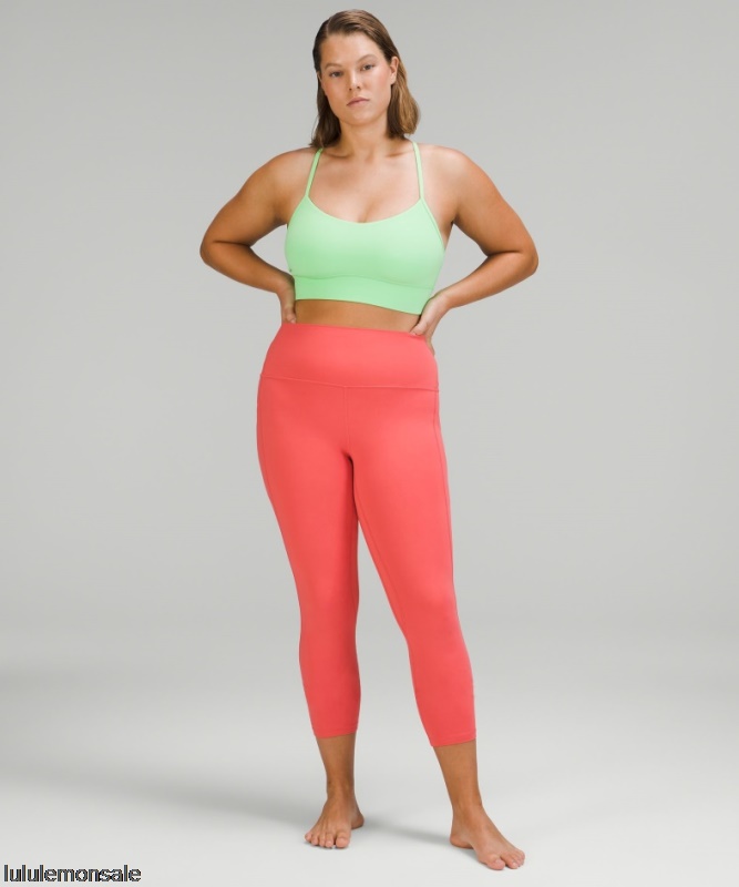Lululemon Damen DELULU045 | Align Hoch Sitzende Hose Mit Taschen 25 Pale Himbeere